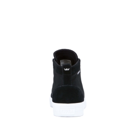 Mens Supra High Top Shoes STACKS MID Black/Black/white | AU-84730